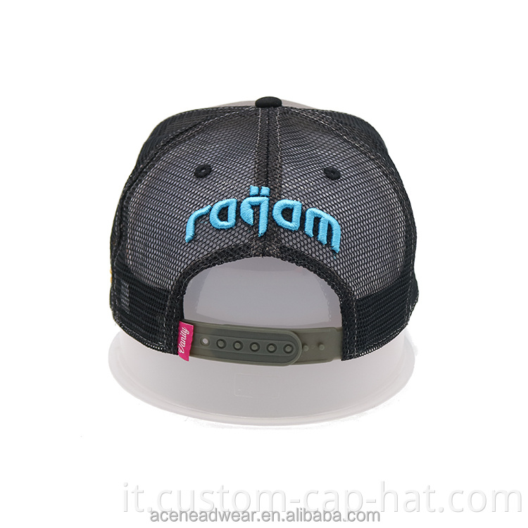 Black Mesh Cap